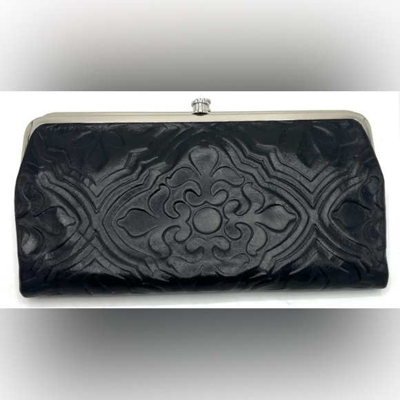 HOBO Handbags - Hobo Black Lauren Leather Wallet Clutch Bag